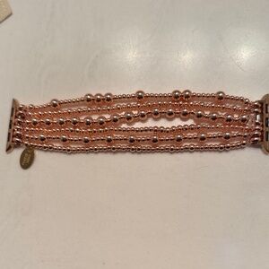 Cape Diablo Rose Gold Multi-Strand Apple Watch band.